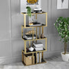 Bookcase organizer storage rack decor