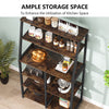 Zilla Tine Kitchen Spices Oven Organizer Storage Bakers Rack