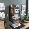 Kitchen organizer storage rack