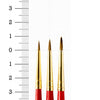 Winsor & Newton Pure Red Sablee Value Pack Set of 3 Brushes