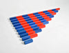 Wooden Montessori Blue and Red Number Rods