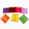 Wooden Montessori Dressing Frames 8pcs Set