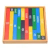 Wooden Montessori Learning Mathematics Number Rods