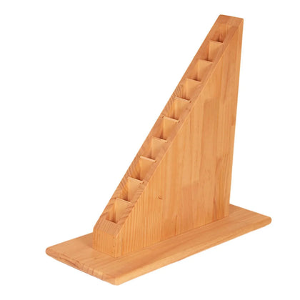 Wooden Montessori Long Red Rods Stand