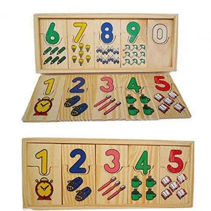 Wooden Picture Counting 0 to 9