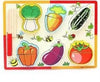 Wooden Vegetable Cutting Puzzle Plate