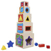 Wooden Wisdom Sorter Shape Blocks 5Pcs Set