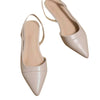 Closed Half Toe Pointed Mule