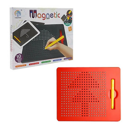 Drawing Magnetic Pad with 10 Pattern Cards, for Kids'