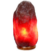 Red Kryptonite Himalayan Salt Crystal Lamp