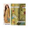 Unstitched Suit, Dhanak Collection, Printed, Embroidered & Wool Shawl