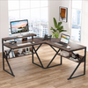 Zeeba Hutch Home Office Workstation Writing Organizer Desk Table