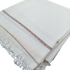 Luxury White Wool Shawl