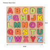 Wooden Puzzles Board Game, Educational Montessori Toys, for Kids'