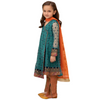 Chiffon, Net & Malai Suit, Elegant Chiffon, Net & Malai Outfit, for Kids'