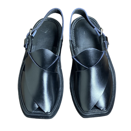 Chappal, Experience Authentic Craftsmanship in Black, for Men