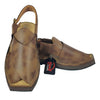 LASINA Kaptaan Brown Shaded Chappal