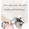 Juice Squeezer, Manual Aluminum Alloy & Easy to Use, Retains Nutrients, Low Noise