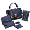 5 Pcs PU Leather Handbag Set