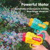 Bubble Machine Gun, 29 Holes Blaster & Exciting Bubble Blaster, for Kids'