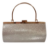 Party Clutch, Fashionable Glitter Design & Lockable, 9x5.5 Inches, for Women