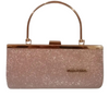 Party Clutch, Fashionable Glitter Design & Lockable, 9x5.5 Inches, for Women