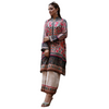 Ivory Beige Digital Printed Lawn Ensemble