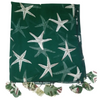 Tassel Scarf, Stars Printed Chiffon Georgette With Heart, for Women