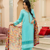 Suit, Ferozi Royal Kattan With Printed Organza Dupatta, for Women