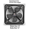 Real Exhaust Fan, Fully Metal Body & 1-Year Warranty, for Home & Industrial Use