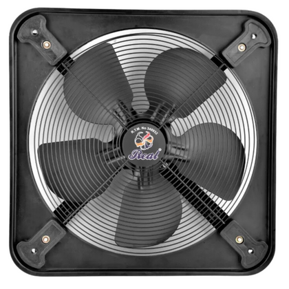 Real Exhaust Fan, Fully Metal Body & 1-Year Warranty, for Home & Industrial Use