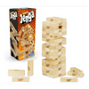 Jenga Classic Game with Hardwood Blocks, Stacking Challenge, for Kids'