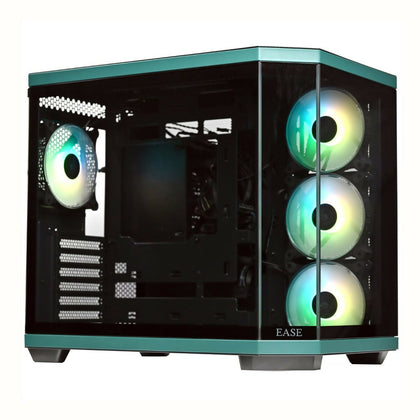 EASE EC124B Pro, Tempered Glass Gaming Case