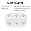 Plastic Paint Palette 6 Pot Large