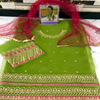 Organza Suit, Elegant Net & Malai Outfit , for Kids'