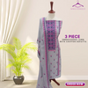 Unstitched Suit, Elegant 3-Piece Lawn Embroidered Dress, for Women