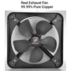 Real Exhaust Fan, Fully Metal Body & 1-Year Warranty, for Home & Industrial Use