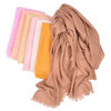 Scarf/Hijab, Fashion New Style Slub Yarn Tassel Chic & Versatile Accessory