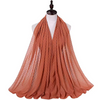 Scarf/Hijab, Pom Pom Elegant & Versatile Fashion Accessory, for Women