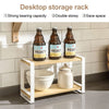 The desktop storage rack