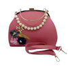 Top Handle Bag, Beautiful Flower Design & Embroidered, for Women