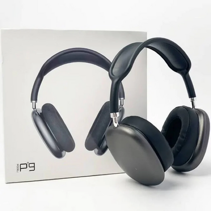 Headphones, P9 Wireless Bluetooth with Mic Noise Cancelling Supports TF