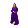 Flower Gown, Embroidered Elegance with Coordinated Trouser, for Women