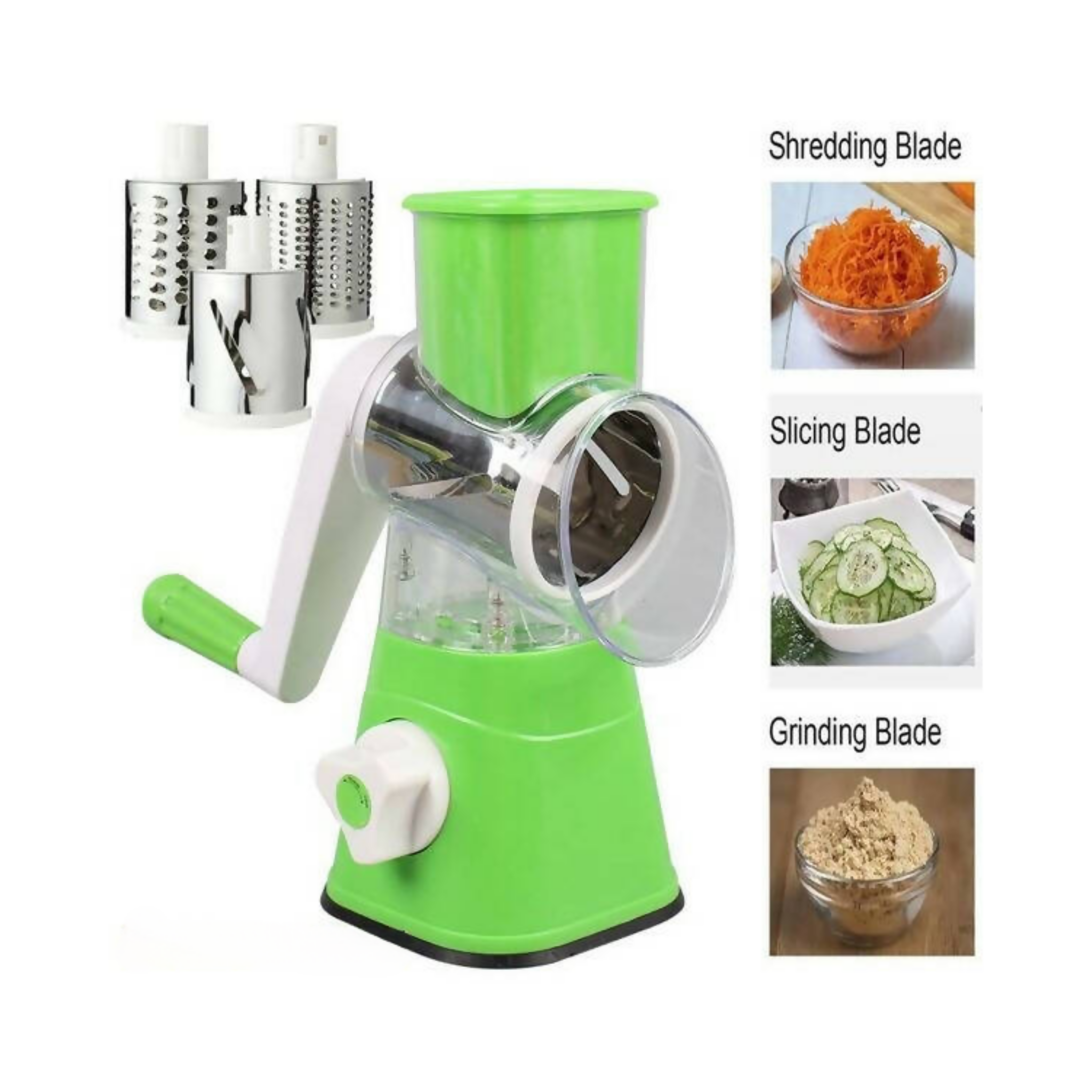 Manual Vegetable Cutter - Efficient ABS and Stainless Steel Slicer – Action  WebStore