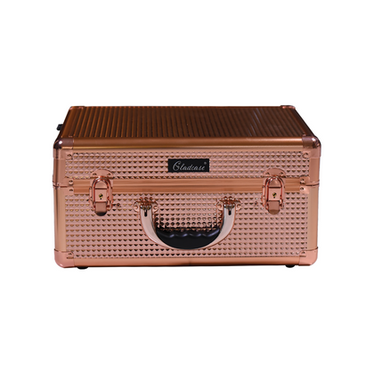 Rose Gold LED Makeup Station with Bluetooth and Speaker (3 Light Color Option)