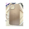 Leather Case, Stone Grey Cover, for iPhone 12 Pro Max