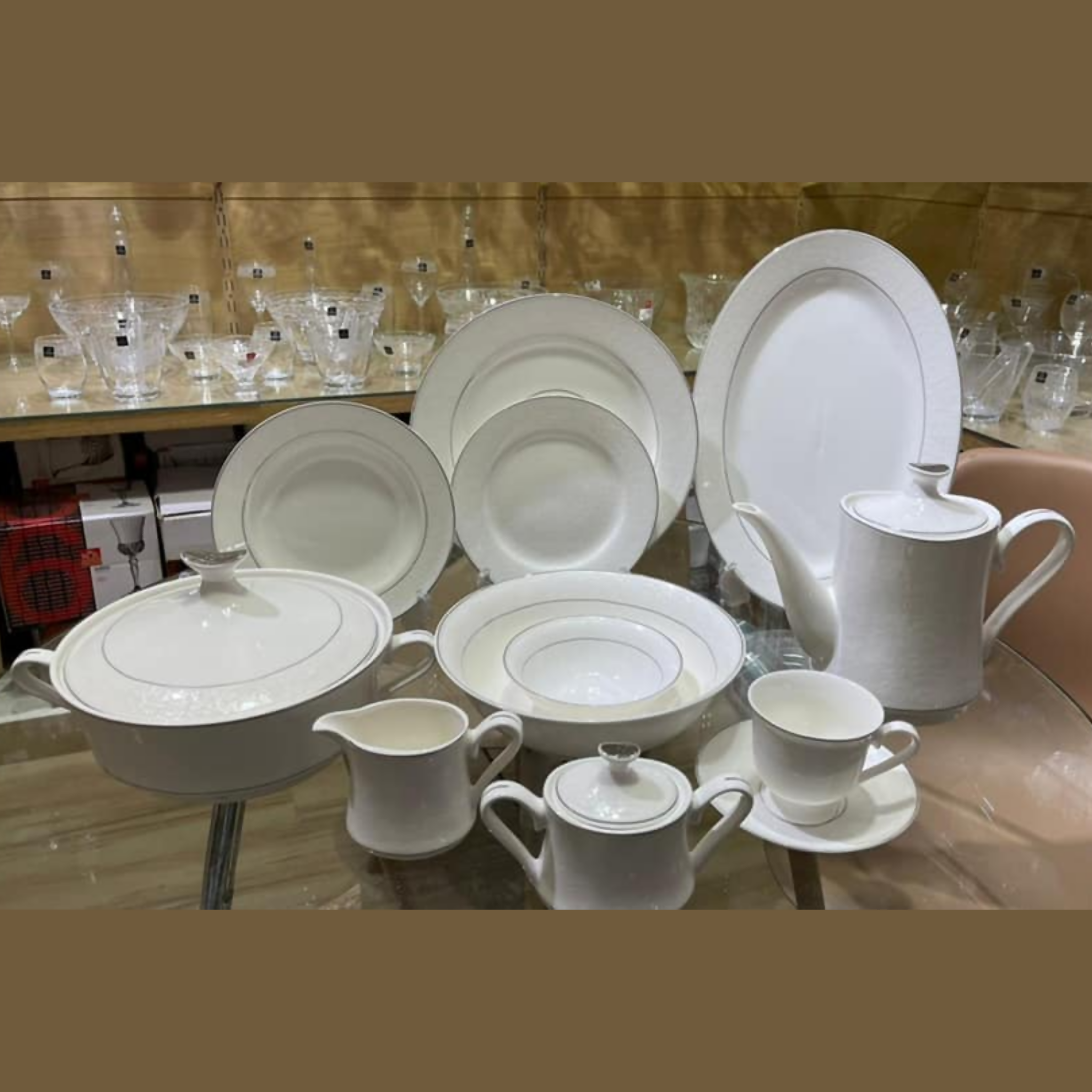 Bone china dinner set price hotsell