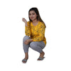 Night Suit, Soft Cotton Jersey & Transparent Packing, for Women