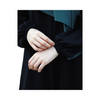 Abaya, Elegant Summer Style in Imported Wool Peach Fabric, for Women