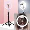 Selfie Ring Light with 7ft Tripod Stand & ENRG Flexible Tripod UFO Stand, for Vlogging